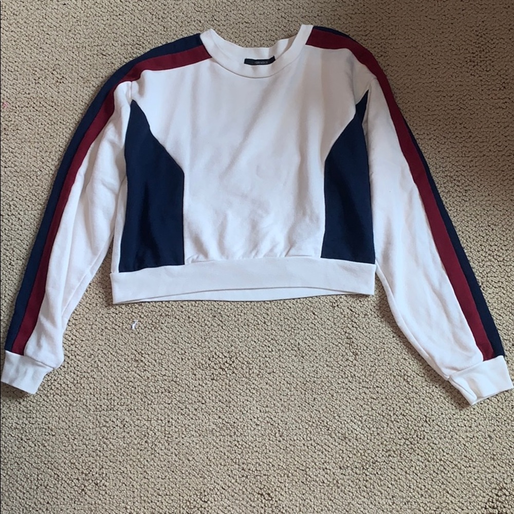Forever 21 cropped sweatshirt